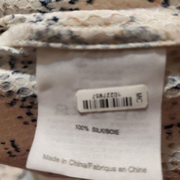 Tory Burch Dahlia Silk Jacquard Tunic  Sz 0 - Picture 4 of 5